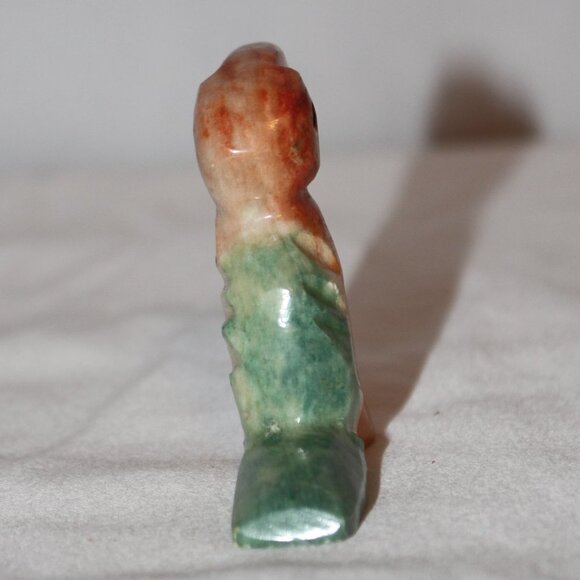 Soapstone Toucan Bird Miniature Carved Figurine Tropical Colors - Picture 4 of 10